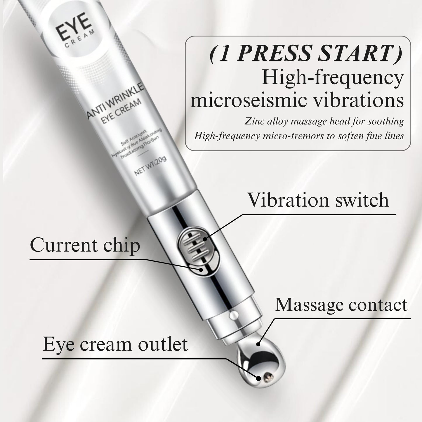 DePuff™ Vibrating Under-Eye Cream